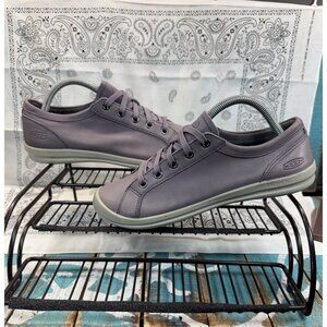 NEW Keen Womens Shoes Lorelai Sz 7 Shark Purple Fashion Sneakers Oxford SAMPLES